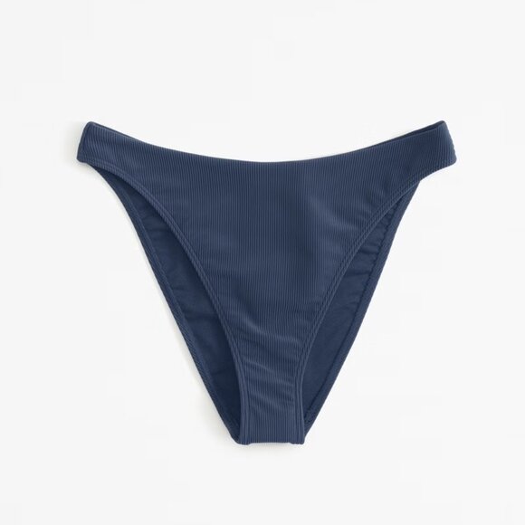 Abercrombie & Fitch Curve Love Mid-Rise High-Leg Moderate Bottom - Picture 1 of 2